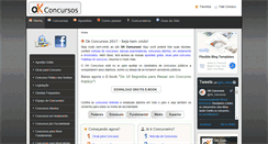 Desktop Screenshot of okconcursos.com.br